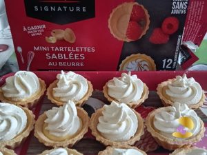 Mini tartelettes clémentine meringuées à ma façon par "Les Recettes de Titi"