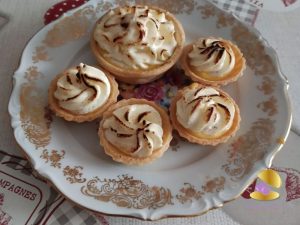 Mini tartelettes clémentine meringuées à ma façon par "Les Recettes de Titi"