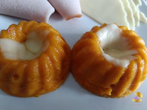 Petits flans aux carottes au cumin par "Les Recettes de Titi"
