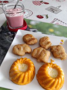 Petits flans aux carottes au cumin par "Les Recettes de Titi"
