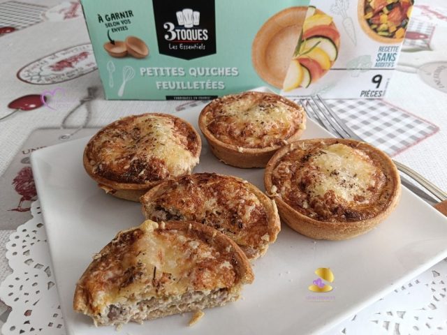 Petites quiches au thon et au cumin par "Les Recettes de Titi"