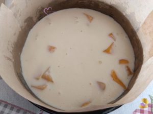 entremets aux pêches au sirop par "Les Recettes de Titi"