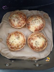 Petites quiches au thon et au cumin par "Les Recettes de Titi"