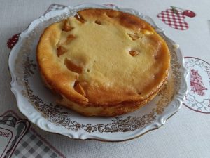 entremets aux pêches au sirop par "Les Recettes de Titi"
