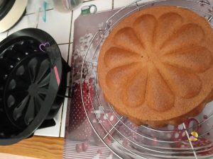 Gâteau moelleux au flan praliné par "Les Recettes de Titi"