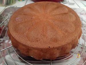 Gâteau moelleux au flan praliné par "Les Recettes de Titi"