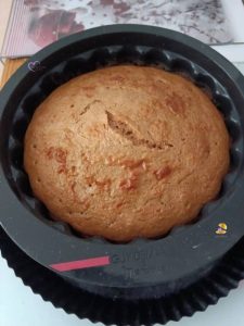 Gâteau moelleux au flan praliné par "Les Recettes de Titi"