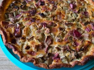 Tarte à la rhubarbe de Dédé par "Les Recettes de Dédé"