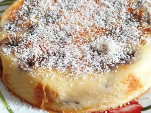 Flan bananes et noix de coco par "Les Recettes de Titi"