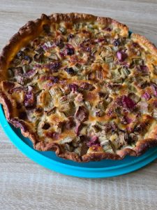 Tarte à la rhubarbe de Dédé par "Les Recettes de Dédé"